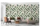 Lotus pattern Wallpaper Mural