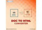 Click and Convert DOCX into HTML with the DOCX to HTML Converter