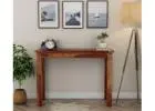 Designer Console Table for Chic Home Settings