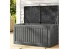 Gardeon 270L Outdoor Storage Box – Lockable Garden Bench & Shed