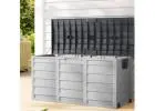 Gardeon 290L Outdoor Storage Box – Lockable, Durable, Spacious