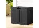 Gardeon 118L Lockable Outdoor Storage Box – Garden & Tools