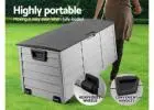 Gardeon 290L Lockable Outdoor Storage Box – Organise Garden & Deck