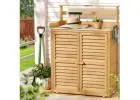 Gardeon Outdoor Storage Cabinet – Potting Bench & Garden Chest