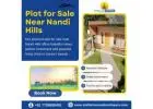 Plot for Sale Near Nandi Hills | Stellar Homes Developers