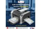 Bulk Certificate Printing Service in Bangalore