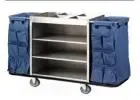 Choose the Easy-To-Use Washroom and Housekeeping Trolley