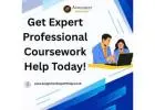Get Expert Professional Coursework Help Today!