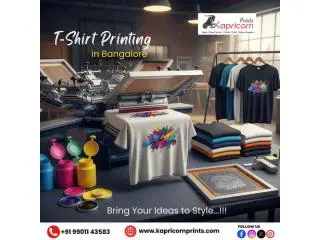 T‑Shirt Printing in Bangalore