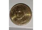 Limited Edition 2007 D - George Washington Gold Dollar Coin- Mint Mark Flames