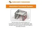 Top Formwork Companies in India – Shriconst Aluform