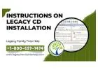 Legacy CD Installation Instructions