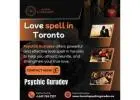 Love spell in Toronto