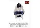 Elevate Your Prayer Experience with a Men's Tallit Prayer Shawl from Galilee Silks!