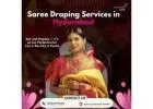 Saree Draping Services in Hyderabad | 7032111525 | Cocoon Salon