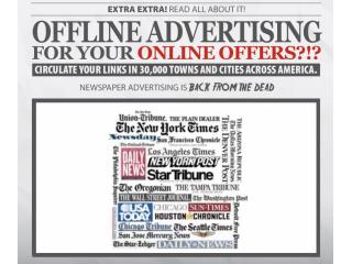 Try something New that Works! Check it out here Now! I made Sales with NewsPaperAlive!!