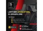 Leather Upholstery In Bangalore | Artificial Leather Car Seat Cover