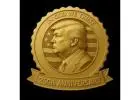 Trump 250th Anniversary Golden Badge