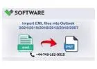 Bulk Import EML Files into Outlook