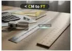 CM to Feet Converter – Accurate & Easy Length Conversion Tool