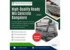 High-Quality Ready Mix Concrete Bangalore | Reinvent RMC