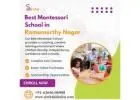 Best Montessori School in Ramamurthy Nagar