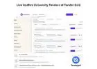 Live Andhra University Tenders at Tender Grid