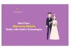 Start Your Matrimony Website Easily with Justtry Technologies