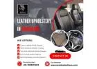 Leather Upholstery In Bangalore | Genuine Leather Car Seat Covers