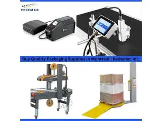 Buy Quality Packaging Supplies in Montreal | Redemac Inc.