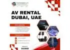 Dubai AV Rental Services for Events & Meetings
