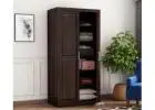 Premium Wooden Wardrobe | Modern Bedroom Cupboard for Clothes