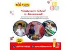 Montessori School in Banaswadi | Affordable Preschool