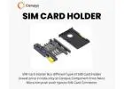 High-Quality SIM Card Tray Components for Devices by Campus Component