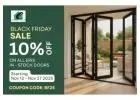 Black Friday 10% Off Eris Home In-Stock Bifold Doors