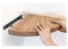 Maximize Space with Elegant Floating Corner Shelf