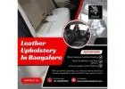 Leather Upholstery In Bangalore | Artificial Leather Car Seat Cover