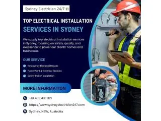 Top Electrical Installation Services in Sydney