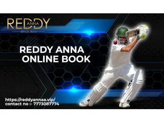 Reddy Anna Online Book – Your Trusted Online Cricket Hub in India