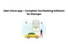 Uber Clone App – Complete Taxi Booking Software for Startups