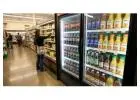 Commercial Veeline Visi Cooler for Beverage Display and Temperature Control
