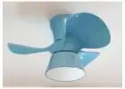 Compact Ceiling Fan — Ideal for Small Rooms & Cozy Apartments