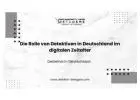 Die Rolle von Detektiven in Deutschland im digitalen Zeitalter