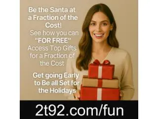 Be the Santa everyone raves about without draining your wallet!Be the Santa everyone raves about — w