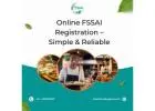Online FSSAI Registration – Simple & Reliable
