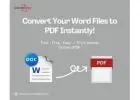 ConverzPDF - Word to PDF Converter