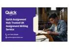 Quick Assignment Hub: Trusted UK Assignment Writing Service