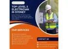 Top Level 2 Electrician in Sydney
