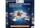 Flyer Printing Service in Bangalore