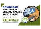 Legacy Family Tree 9 Free Download and Install